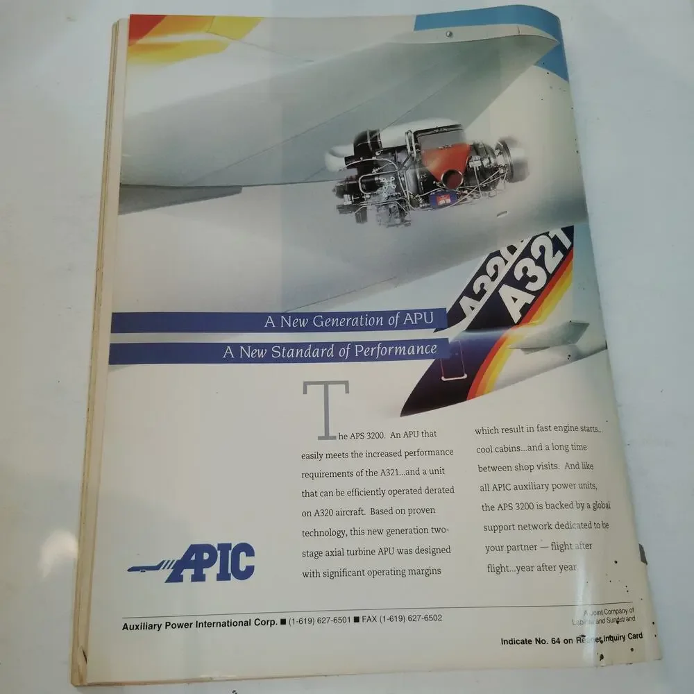 Air Transport World Magazine – December 1993 – GE Capital Training Issue
